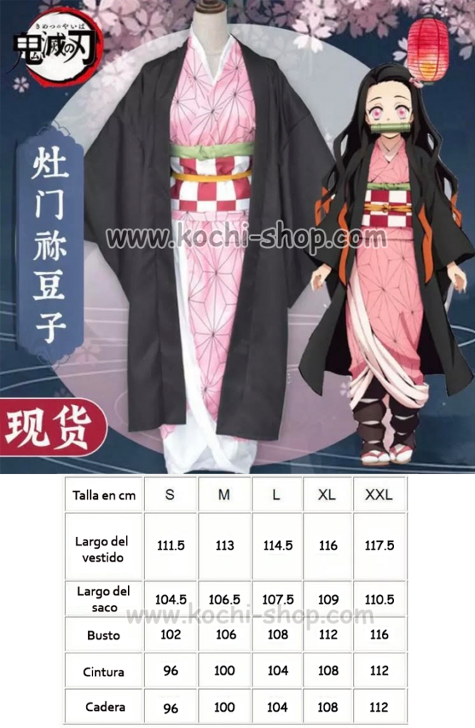 cosplay a pedido, nezuko, kimetsu no yaiba