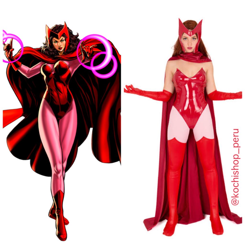 wanda, scarlet witch, la bruja escarlata